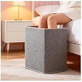 Infrarotheizung Schreibtisch Mit Decke, Faltbarer Fußheizung Schreibtisch 3 Heizstufen Leiser Und Platzsparender Fußwärmer Für Büro Und Zuhause,grey-General