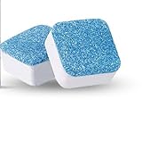 12x Waschmaschinenreiniger Tabs - 2025 Neu extra stark gegen Geruch und Kalk, Solide Reiniger, Waschmaschinen Reiniger mit Formel für Tiefenreinigung, Waschmaschine Hygiene Reinigung (12)