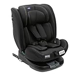 Chicco Unico Evo I-Size, Kindersitz 0-36 Kg, für Kinder von 40 bis 150 cm, homologiert ECE R129/03, Isofix 360° drehbar und neigbar, Gruppe 0+/1/2/3 von 0 bis 12 Jahren, Schwarz