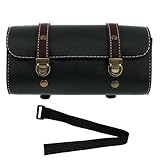 GOOHOCHY Motorrad Seitentasche Fahrrad Hecktasche mit Metall Schnellverschluss Große Kapazität Abnehmbar Grün für Radfahren und Motorradzubehör