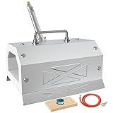 lormuzi NY150 Propan-Schmiedeofen-Set, Einzelbrenner, Edelstahl, tragbarer Schmelzofen, Künstler, Hobby, Messerbau, Werkzeugbau, Hufschmied, Schmied