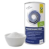 Raab Vitalfood Magnesiumcitrat Pulver, 340 g, vegan, laborgeprüft, gut zu dosieren, ideal für Sportler, zur Unterstützung von Muskeln Nerven, Elektrolyt-Haushalt