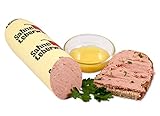 Sahne Leberwurst ★ feinste Sahne Streichwurst ★Landmetzgerei Schiessl ★ ca. 650g