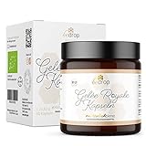 bedrop Gelée Royale Kapseln Bio Qualität 60 Kapseln - 1 Kapsel = 980 mg pures Gelee Royal, 10-HDA Gehalt