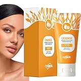 Orangen-Peeling-Gel – 50 g Körperreinigungsgel Orangen-Gesichtspeeling | Feuchtigkeitsspendendes Duschpeeling, Hautpeeling, leichte Gesichts-Tiefenreinigungsprodukte für Frauen und Männer