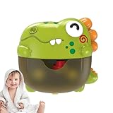 Badewannen Blubbermaschine,Automatischer Blubbererzeuger Bläser | Musik Dinosaurier Lichtspiel Für Kinder Badespaß Drinnen Pool Zuhause