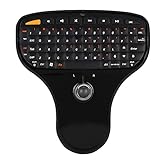 Tastatur Trackball 2.4G Drahtlose USB Multimedia Tastatur mit 10m Steuer Abstand für TV Computer