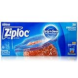 Ziploc-Gefrierbeutel: 38 Stück Bündel für ultimative Aufbewahrung – 26,8 cm x 27,3 cm