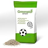 5kg Rasensamen Greenato Sport Sportrasen Sport- und Spielrasen Spiel Rasen Grassamen Rasensaat Gras