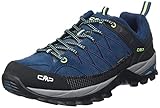 CMP Herren Rigel Low Shoes Wp Trekking-Schuhe, Blue Ink Yellow Fluo, 43 EU