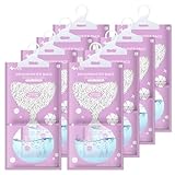 CIRULLI 8er Set Luftentfeuchter - Feuchtigkeitsentfeuchter Granulat zur Entfernung von Feuchtigkeit und unangenehmen Gerüchen aus Schränken, Schlafzimmer, feuchtigkeitsresistent