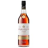 Courvoisier VSOP | Cognac aus Frankreich | mit Geschenkverpackung | einzigartig blumig-fruchtiger Geschmack | 40% Vol | 700ml Einzelflasche