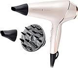 Remington Haartrockner Profi Ionen PROluxe (2400W, 150km/h, 3 Stylingaufsätze, OPTIheat-Technologie für lang anhaltende Styling-Ergebnisse, Ionenpflege - Anti Frizz, langlebiger AC-Motor) AC9140