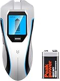 Leitungssucher Ortungsgerät 5 in 1 Wandscanner-Detektor Multifunktionaler Bolzendetektor mit LCD Anzeige Detektor für Holz, Metall, Stromleitung und AC Spannungs führenden Leitungen（Blau）