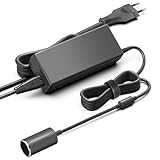 KFD Netzteil 13V KFZ Netzadapter Ladegerät für Dometic CDF18 Kompressor-Kühlbox Kühlschrank Ersatz CoolPower EPS 817, AEG Automotive Spannungswandler KA6 230V auf 12V mit Zigarettenanzünderbuchse 91W