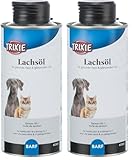 Lachsöl, Hunde/Katzen, 500 ml (Packung mit 2)