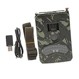 Yardwe Pr Jagdkamera mit Nachtsicht Infrarot Weitwinkel Langlebige Akkulaufzeit zu Monate Wildtierbeobachtung