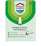 Nexa Lotte Kleider- und Textilmottenfalle, 2 Stück - für effektiven Mottenschutz, praktische und anwendungsfertige Lösung gegen Motten