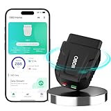 OBD2 Diagnosegerät Bluetooth 5.4 Auto Adapter für iOS iPhone Android Windows OBD Diagnosegerät ODB2 Fehler Codeleser KFZ Auslesegerät mit Vollen OBD2 Funktionen für Alle Fahrzeuge Schnellere