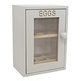 APOLLO The HOUSEWARES Brand 4936 Eierschrank, Grau, Holz, 12 x 18 x 25 cm