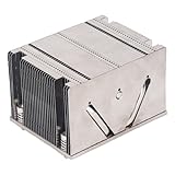 SNK P0048PS 2U Server Kühlkörper Industriekühlung Kühler Kühler Aluminium Messing CPU -Kühlung