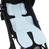 JIEBWCHA Baby Kinderwagen Kühlkissen | temperaturregulierendes Kissen für Auto - kühlendes Kissen für Hochstühle und Schaukeln mit atmungsaktivem Material für Sitze