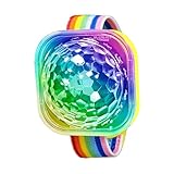 Beleuchtete Armbänder Für Erwachsene | Disco Kugel Licht Armband,LED Lampe Armbänder Mit Saugnapf Für Auto & Party Gebrauch