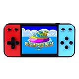 HLF 3.0 Zoll Bildschirm Handheld Spielkonsole für Kinder 240 32Bit Retro Spiele TV-Anschluss Elektronische Spiele für drinnen draußen unterwegs Perfektes Geburtstags