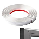 Dichtungsstreifen für Fenster, Schalldämmung, Dichtungsband für Fenster – schneidbar, schallisolierend, wetterfeste Dichtung und Abdichtung für Türschlitze und Duschschlitze