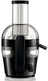 Philips HR1855/70 Entsafter, ABS Synthetik, 1.2 liters, Schwarz