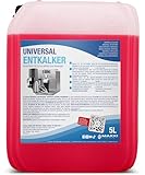Universal Entkalker Konzentrat I 5 Liter Kanister für Kaffeevollautomaten & Kaffeemaschine I Konzentrat mit Farbindikator I universell einsetzbar für alle Marken