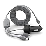 Hasaller Mini-Kabel, 3-in-1-Gleichstromkabel, 3 m, Stecker, Netzkabel, wasserdicht, Verlängerungskabel mit USB-C-P-Lasche, 12 V P-Lasche, DC P-Laschen für Starlink Mini-Geschirrantenne (10 m)
