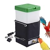 Kioriur Beheizte Wasserflasche für Kaninchen, Tränke für Kleintiere – Wasserflasche mit Thermostatregelung – Wasserflasche für Schwein