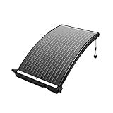 Mauk® Solar Poolheizung Komplettset | Poolheizer Solarkollektor 10000 L/h - 112x66x14cm Sonnenkollektor für Swimming Pool, Whirlpool, Spa