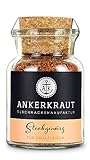 Ankerkraut Steak Gewürz, Gewürzmischung für Fleisch, BBQ Rub, 100g im Korkenglas