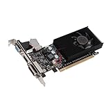 Bewinner GT610 Grafikkarte, 64bit 810MHz 2GB DDR3 Grafikkarte, 2560x1600 PC Grafikkarte, PCI Express 2.0, DVI VGA HDMI Low Profile Grafikkarte