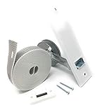 Gurtwickler 160 mm einarmig mit Abdeckplatte, einschl. 5 m Gurt 23 mm, einschl. Gurtführung zweiteilig, einschl. Schrauben 2 Stück