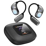 MTOXW XF23 Kopfhörer mit Sofortübersetzung, 3-in-1-Kopfhörer mit Echtzeit-Simultanübersetzung in 135 Sprachen, Bluetooth 5.4, offener Ohrhörer mit Touchscreen für Reisen und Meetings