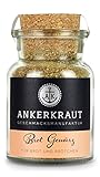 Ankerkraut Brotgewürz Hamburg, Brotgewürzmischung zum selber backen von Brot und Brötchen, 70g im Korkenglas