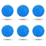 6 Stück Wiederverwendbare Trocknerbälle Waschkugeln für Waschmaschine und Trockner, ideal für flauschigere Wäsche, umweltfreundlich und langlebig