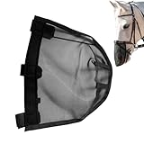 Horse Fly - UV-Schutz Mesh Shield für Pferde | Atmungsaktive Equine Comfort Cover für Bauernhof, Reiten, Outdoor-Training | Kontrolle Gesichtsschutz für große, mittelgroße Pferde, Rinderpflege