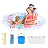 Holdes Pool für Strand, Planschbecken mit Tragetasche, Sandspielzeug für den Außenbereich, Wasserspiele für Mädchen und Jungen