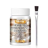 AllisWay Zaponlac, Metallschutzlack, Metalllack Transparenter, Klarlack Wasserfest, Geeignet für die Anwendung auf Metallen und Schmuck, um Anlaufen und Verfärbungen Vorzubeugen, 100 ml