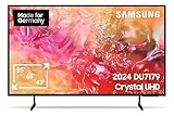 Samsung Crystal UHD 4K DU7179 Fernseher 65 Zoll, Samsung TV mit PurColor, 4K Upscaling, Crystal Prozessor 4K, Smart TV, GU65DU7179UXZG, Deutsches Modell [2024]