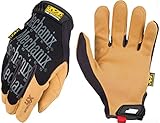 Mechanix Wear Material4X Original Handschuhe Schwarz/Tan (1 Paar), Schwarz-Honig