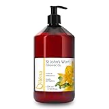 Oïléna - Hypericumöl Johanniskrautöl Rotöl 500 ml | Biologisch und 100% Zertifiziert | Massageöl und Hautpflege | Haar- und Gesichtsöl | Durchblutungsfördernd, 500 ml, 1er Pack