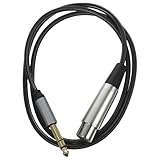Baluue Xlr Mikrofonkabel Langlebiges Audio Adapterkabel mit Tinned und Robustes Audiokabel für Studio Bühne und Mischpult