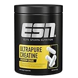 ESN Ultrapure Creatine Monohydrate, 300 Kapseln, 100 Portionen, Kreatin Kapseln, Support für Muskelaufbau, Performance und Gehirnleistung, mikrofein & perfekt löslich, vegan - made in Germany