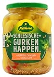 Kühne Schlesische Gurkenhappen, 6er Pack (6 x 360g)