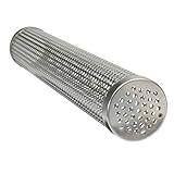 Runde Grillrohre Outdoor Camping Mesh Rohre Generatoren Edelstahl Grill Pellet Smoker Küchenutensilien Küche Aufbewahrungswagen